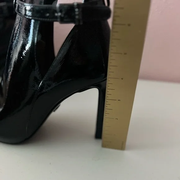 Michael Kors Lawson Open Toe Ankle Boot Patent Leather ✨brand new✨No box - Picture 12 of 12